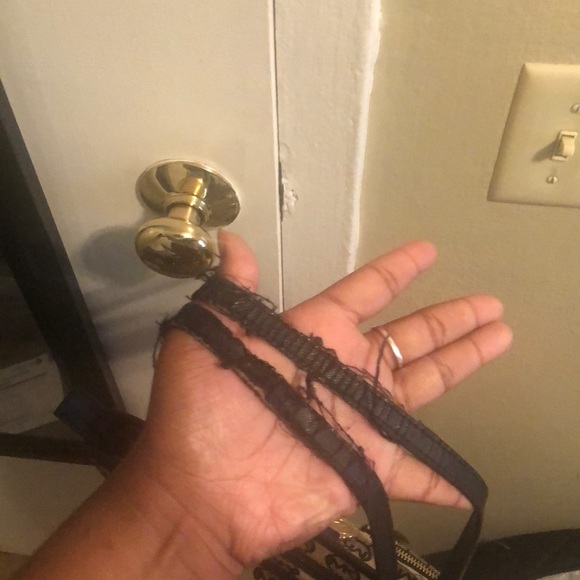 Brown & black Michael Kors logo purse - Picture 3 of 5